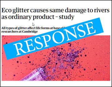 Bioglitter the alternative to polyester glitter